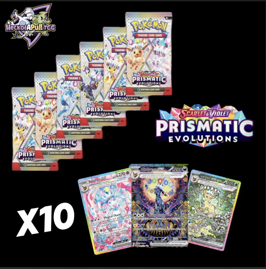 Prismatic Evolutions X10